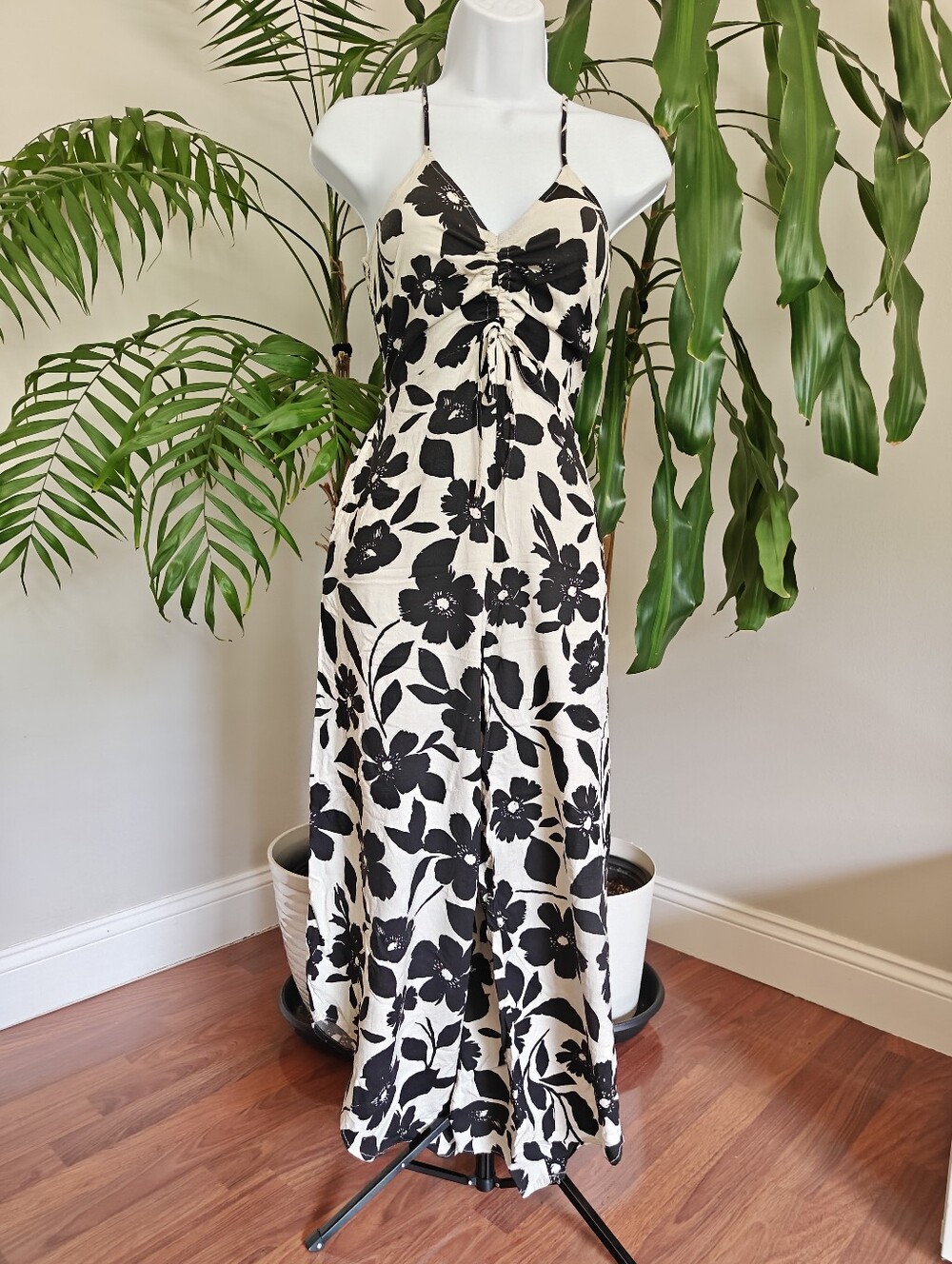 Wide Leg Floral Romper